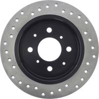 Stoptech - StopTech Sport Cryo Cross Drilled Brake Rotor Rear Left 128.40017CL - Image 4