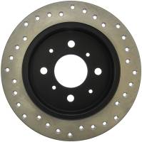 Stoptech - StopTech Sport Cross Drilled Brake Rotor Rear Right 128.40017R - Image 2