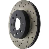 Stoptech - StopTech Sport Cryo Cross Drilled Brake Rotor Front Right 128.40021CR - Image 5