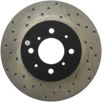 StopTech Sport Cross Drilled Brake Rotor Front Right 128.40021R