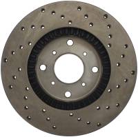 Stoptech - StopTech Sport Cross Drilled Brake Rotor Front Right 128.40034R - Image 2