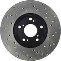 Stoptech - StopTech Sport Cryo Cross Drilled Brake Rotor Front Right 128.40036CR - Image 2