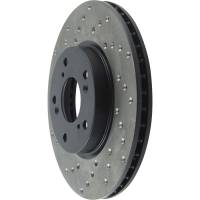 Stoptech - StopTech Sport Cryo Cross Drilled Brake Rotor Front Right 128.40036CR - Image 5