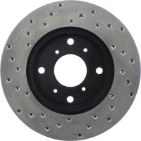 StopTech - StopTech Sport Cryo Cross Drilled Brake Rotor Front Left 128.40039CL - Image 2