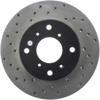 StopTech Sport Cross Drilled Brake Rotor Front Right 128.40039R