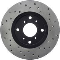 Stoptech - StopTech Sport Cross Drilled Brake Rotor Front Right 128.40039R - Image 2