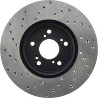 StopTech - StopTech Sport Cryo Cross Drilled Brake Rotor Front Left 128.40046CL - Image 2