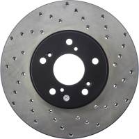 StopTech - StopTech Sport Cryo Cross Drilled Brake Rotor Front Left 128.40046CL - Image 3