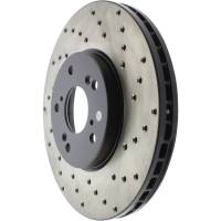 StopTech - StopTech Sport Cryo Cross Drilled Brake Rotor Front Left 128.40046CL - Image 4