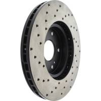 StopTech - StopTech Sport Cryo Cross Drilled Brake Rotor Front Left 128.40046CL - Image 5