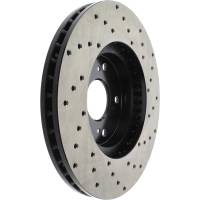 Stoptech - StopTech Sport Cryo Cross Drilled Brake Rotor Front Right 128.40046CR - Image 2