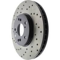 Stoptech - StopTech Sport Cryo Cross Drilled Brake Rotor Front Right 128.40046CR - Image 5