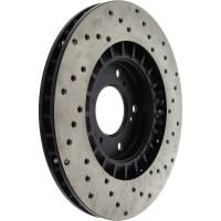 Stoptech - StopTech Sport Cryo Cross Drilled Brake Rotor Front Right 128.40048CR - Image 3