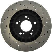 Stoptech - StopTech Sport Cross Drilled Brake Rotor Front Right 128.40048R - Image 2