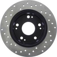 Stoptech - StopTech Sport Cryo Cross Drilled Brake Rotor Rear Left 128.40055CL - Image 2