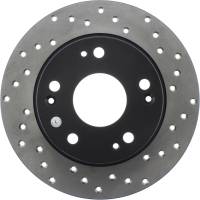 Stoptech - StopTech Sport Cryo Cross Drilled Brake Rotor Rear Left 128.40055CL - Image 3