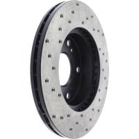 StopTech - StopTech Sport Cryo Cross Drilled Brake Rotor Front Left 128.40056CL - Image 5