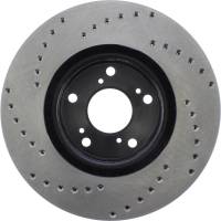 StopTech - StopTech Sport Cryo Cross Drilled Brake Rotor Front Left 128.40057CL - Image 4