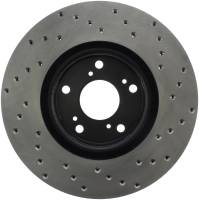 Stoptech - StopTech Sport Cross Drilled Brake Rotor Front Right 128.40057R - Image 2