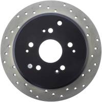 Stoptech - StopTech Sport Cross Drilled Brake Rotor Rear Left 128.40059L - Image 1