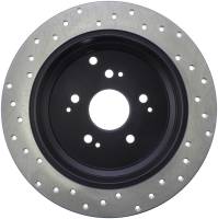 Stoptech - StopTech Sport Cross Drilled Brake Rotor Rear Left 128.40059L - Image 2