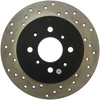 StopTech Sport Cross Drilled Brake Rotor Rear Right 128.40060R