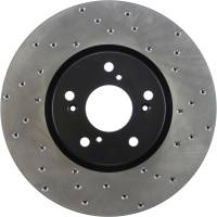 StopTech - StopTech Sport Cryo Cross Drilled Brake Rotor Front Left 128.40062CL - Image 3