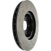 StopTech - StopTech Sport Cryo Cross Drilled Brake Rotor Front Left 128.40062CL - Image 5