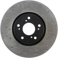 StopTech Sport Cross Drilled Brake Rotor Front Right 128.40062R