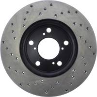 StopTech - StopTech Sport Cryo Cross Drilled Brake Rotor Front Left 128.40064CL - Image 2