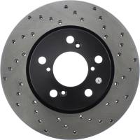 StopTech - StopTech Sport Cryo Cross Drilled Brake Rotor Front Left 128.40064CL - Image 3