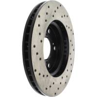 StopTech - StopTech Sport Cryo Cross Drilled Brake Rotor Front Left 128.40064CL - Image 4