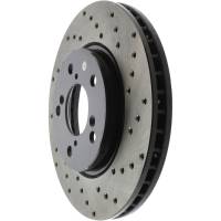 StopTech - StopTech Sport Cryo Cross Drilled Brake Rotor Front Left 128.40064CL - Image 5