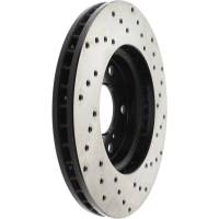 Stoptech - StopTech Sport Cryo Cross Drilled Brake Rotor Front Right 128.40064CR - Image 2