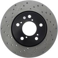 StopTech Sport Cross Drilled Brake Rotor Front Right 128.40064R