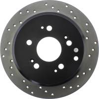 Stoptech - StopTech Sport Cryo Cross Drilled Brake Rotor Rear Left 128.40065CL - Image 4