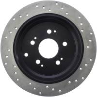 Stoptech - StopTech Sport Cross Drilled Brake Rotor Rear Right 128.40065R - Image 2