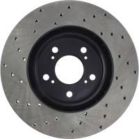 StopTech - StopTech Sport Cryo Cross Drilled Brake Rotor Front Left 128.40066CL - Image 3