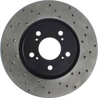 StopTech - StopTech Sport Cryo Cross Drilled Brake Rotor Front Left 128.40066CL - Image 4