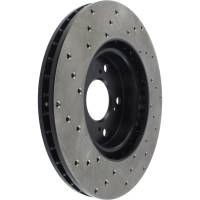 StopTech - StopTech Sport Cryo Cross Drilled Brake Rotor Front Left 128.40066CL - Image 5