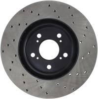 Stoptech - StopTech Sport Cross Drilled Brake Rotor Front Right 128.40066R - Image 2