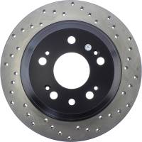 Stoptech - StopTech Sport Cryo Cross Drilled Brake Rotor Rear Left 128.40067CL - Image 2