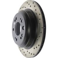 Stoptech - StopTech Sport Cryo Cross Drilled Brake Rotor Rear Left 128.40067CL - Image 4