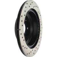 Stoptech - StopTech Sport Cryo Cross Drilled Brake Rotor Rear Left 128.40067CL - Image 5