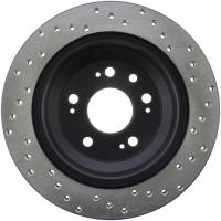 Stoptech - StopTech Sport Cross Drilled Brake Rotor Rear Right 128.40067R - Image 2