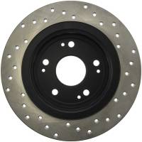 Stoptech - StopTech Sport Cross Drilled Brake Rotor Rear Right 128.40068R - Image 2