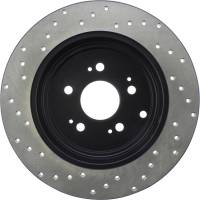 Stoptech - StopTech Sport Cryo Cross Drilled Brake Rotor Rear Left 128.40070CL - Image 2