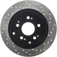 Stoptech - StopTech Sport Cross Drilled Brake Rotor Rear Left 128.40070L - Image 1