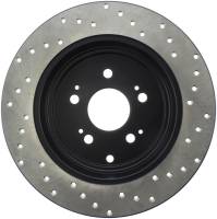 Stoptech - StopTech Sport Cross Drilled Brake Rotor Rear Right 128.40070R - Image 2