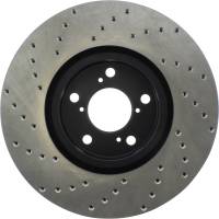 StopTech - StopTech Sport Cryo Cross Drilled Brake Rotor Front Left 128.40071CL - Image 2